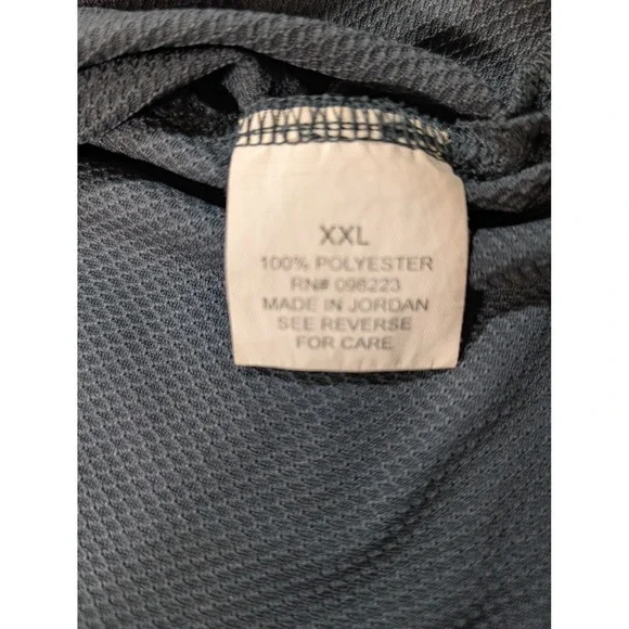 Magellan Outdoor Fish Gear Men 2XL Gray MagWick Loose Fit Performance Polo Shirt - Picture 4 of 7